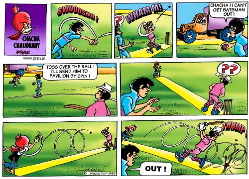 Chacha Chaudhary By pran | Sports Cartoon | TOONPOOL