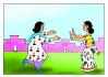 Cartoon: Crackers (small) by pran tagged pran