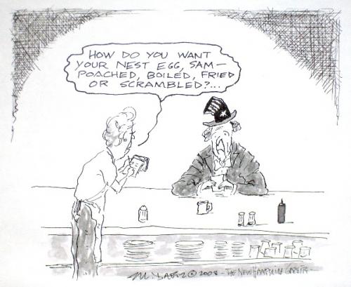 Cartoon: Want Fries with That? (medium) by Mike Dater tagged dater