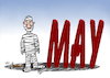 Cartoon: 1 May labor day cartoon (small) by handren khoshnaw tagged 1may,labor,laborer,working,handren,khoshnaw,suffering,living