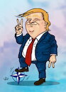 Cartoon: donald trump and nato cartoon (small) by handren khoshnaw tagged handren,khoshnaw,donlad,trump,usa,nato,defence,target