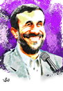 Cartoon: Mahmood Ahmed Nazhad (small) by handren khoshnaw tagged handren,khoshnaw