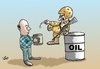 Cartoon: the west and Kurds fuel (small) by handren khoshnaw tagged handren khoshnaw fuerl kurdistan iraq