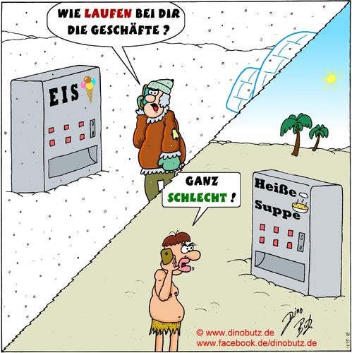 Cartoon: Falsches Geschäftsmodell (medium) by Dino tagged verlust,gewinn,umsatz,absatz,strategie,erfolg,konjunktur,business,geschäft,dino