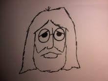 Cartoon: John Lennon (medium) by DVOJr tagged john,lennon,the,beatles,apple,records,emi,abbey,road