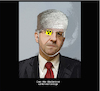 Cartoon: Hans-Georg Maaßen (small) by Aneli Fiebach tagged menschen,gesellschaft,welt,staaten