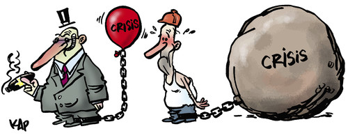 Crisis... not for all! Crisis... not for all!