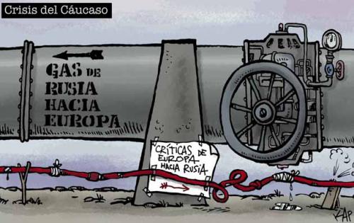 Cartoon: Some kind of explanation (medium) by kap tagged georgia,russia,europe,diplomatic,russland,eu,europa,georgien,kaukasus,kaukasuskrise,abchasien,bodenschatz,erdöl,öl,gas,erdgas,gaslieferant,gaspipeline,gebietsanspruch,kaukasuskonflikt,krieg,kriegszustand,öllieferant,südossetien,unabhängigkeit,wladimir putin,wladimir,putin