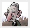 Cartoon: Karzai (small) by kap tagged hamid,karzai,afganistan,afghanistan,taliban,caricature,kap