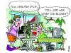 Cartoon: verlassen (small) by sam tagged character,familie,sam,lustig,beziehung,bier,man