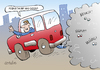 Cartoon: Feinstaub (small) by astaltoons tagged stuttgart,feinstaub,fahrverbot