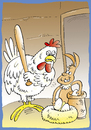 Cartoon: Osterhase (small) by astaltoons tagged ostern,osterhase