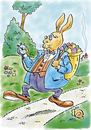 Cartoon: Osterhase (small) by astaltoons tagged ostern,osterhase