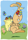 Cartoon: Osterhase (small) by astaltoons tagged ostern,osterhase