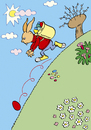 Cartoon: Osterhase (small) by astaltoons tagged ostern,osterhase