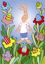 Cartoon: Osterhase (small) by astaltoons tagged ostern,osterhase