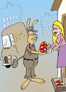 Cartoon: Osterhase (small) by astaltoons tagged ostern,osterhase