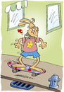 Cartoon: Osterhase (small) by astaltoons tagged ostern,osterhase