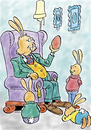 Cartoon: Osterhase (small) by astaltoons tagged ostern,osterhase