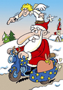 Cartoon: Weihnachten (small) by astaltoons tagged weihnachten,weihnachtsmann