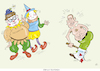 Cartoon: Zirkus (small) by astaltoons tagged putin,krieg,steinmeier,scholz