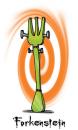 Cartoon: Forkenstein (small) by JohnBellArt tagged frankenstein fork funny gag monster creature kitchen