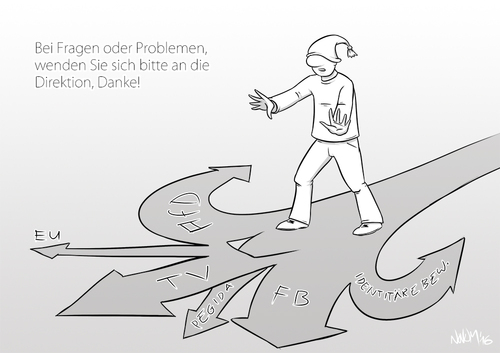 Cartoon: Deutsche (medium) by INovumI tagged deutsche,deutsch,deutschland,blind