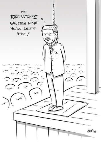 Cartoon: Todesstrafe (medium) by INovumI tagged erdogan,türkei,todesstrafe