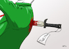 Cartoon: Elke im Rücken (small) by INovumI tagged elke,twesten,die,grünen,cdu,wechsel,niedersaschen,hannover