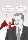 Cartoon: Erdogan Iblis Version1 (small) by INovumI tagged recep,tayyip,erdogan,iblis,teufel