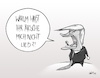 Cartoon: Trumps Beliebtheit (small) by INovumI tagged donald,trump,beliebtheit