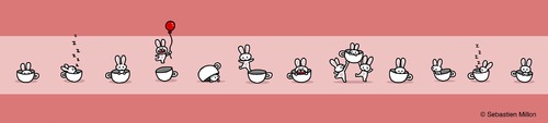 Cartoon: More Teacup Bunnies (medium) by sebreg tagged bunnies,cute,rabbit,silly,fun,children
