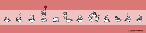 Cartoon: More Teacup Bunnies (medium) by sebreg tagged bunnies,cute,rabbit,silly,fun,children