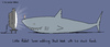 Cartoon: Bunny and his Shark Friend. (small) by sebreg tagged shark rabbit television cute silly humour