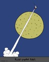 Cartoon: Rocket-Propelled Rabbit (small) by sebreg tagged rabbit,silly,fun,children