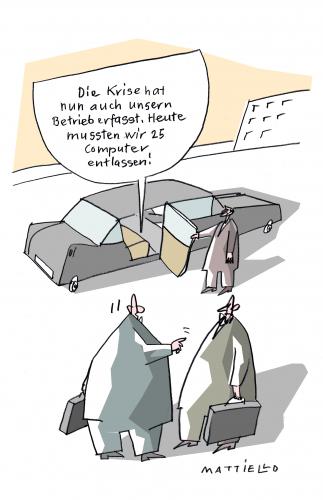 Cartoon: Krisenfolge (medium) by Mattiello tagged wirtschaftskrise,entlassungen,kurzarbeit,wirtschaftskrise,wirtschaft,finanzen,finanzkrise,geld,kurzarbeit,arbeit,job,arbeitslosigkeit,arbeitslos,entlassungen,entlassen,kündigung