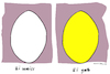 Cartoon: Eierkunde (small) by Mattiello tagged eier,eiweiss,eigelb,dotter,spiegelei,osterei,ostern,karfreitag,ostersonnteag