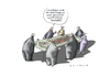 Cartoon: Sanktionen (small) by Mattiello tagged russland,krim,ukraine,putin,wirtschaftssanktionen,roulette