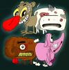 Cartoon: Nosedogs (small) by D-kay tagged dogs,nose