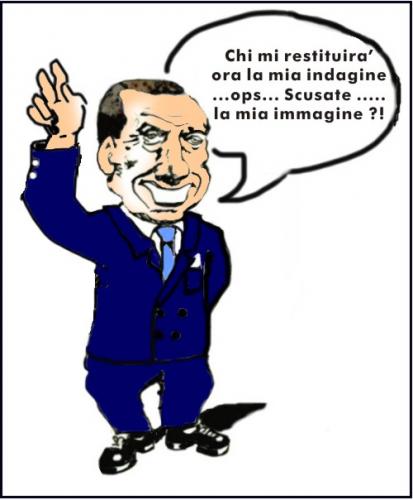 Cartoon: Berlusca 2 (medium) by yalisanda tagged berlusca,italy,politics,immage,investigation