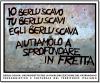 Cartoon: Rivalutazione Italia (small) by yalisanda tagged graffiti berluscavo berlusconi muro rivalutazione patrimonio paesaggio cultura italia governo politics sprofondare comics politica irony umorismo berlugnette vignette satira