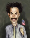 Cartoon: BORAT (small) by Danny Kohn tagged borat,caricature