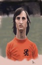 Cartoon: Johan Cruyff Caricature (small) by Danny Kohn tagged nederland