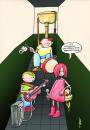 Cartoon: Garage Band (small) by lillian tagged lgx,lillian,mousli,music,hits,tracks,band,garage,toilet,song,singer