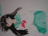 Cartoon: Kagome (small) by muhmeh tagged manga