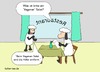 Cartoon: Salat (small) by kowo tagged salat,schafe,restaurant