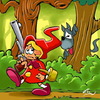 Cartoon: Little Red and the Wolf (small) by FredCoince tagged little,red,riding,hood,wolf,humor,dangerous