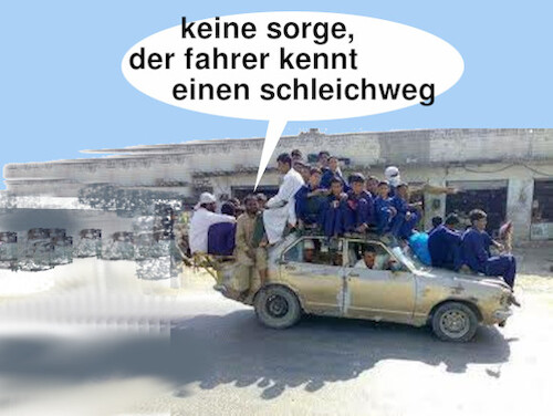 Cartoon: grenze (medium) by ab tagged eu,grenze,kontrolle,migranten,flüchtling,illegal,geld,schleuser