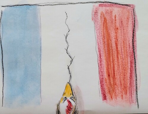 Cartoon: Le fendage (medium) by ab tagged france,frankreich