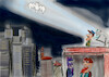 Cartoon: badjokes (small) by ab tagged batman,sign,signal,superhero,night,gotham